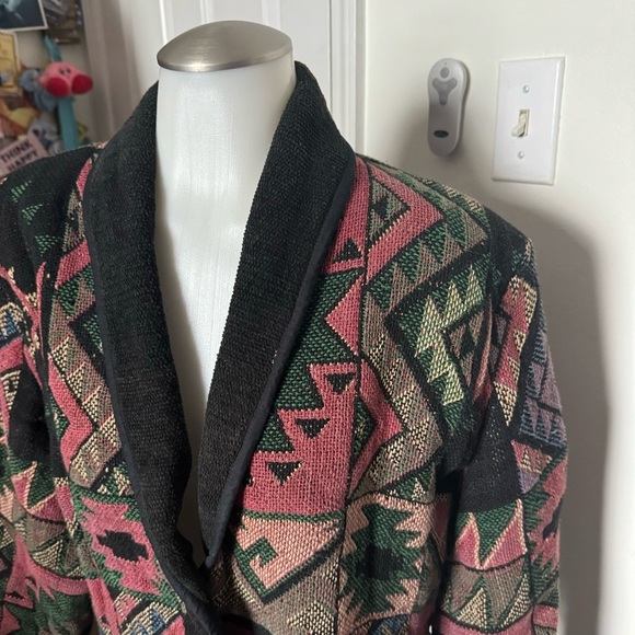 Vintage Western Aztec Jacket Medium - Picture 3 of 5